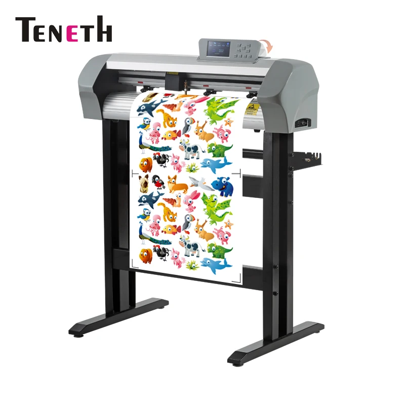 740 cutting plotter with contour camera sensors Hgih-efficiency office equipment teneth cutter