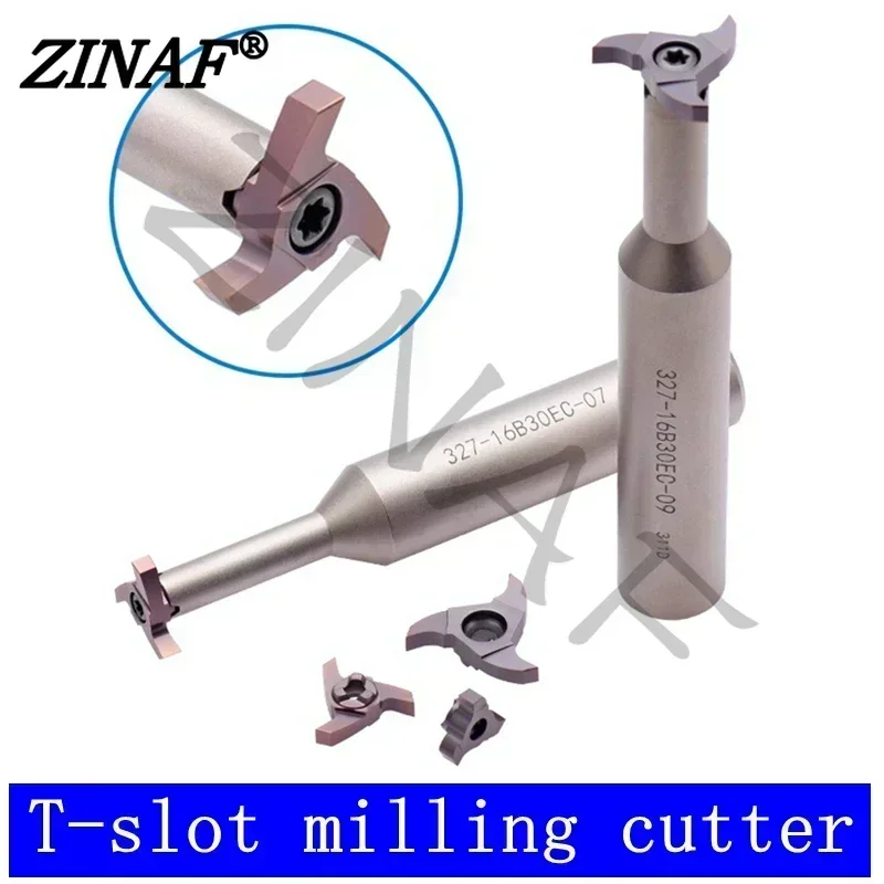 T-slot MB-05GR 07GR 09GR milling cutter TXC whirlwind Slotting cutter 1mm 1.5mm 2mm 3mm CNC T di slot Carbide Inserts holder