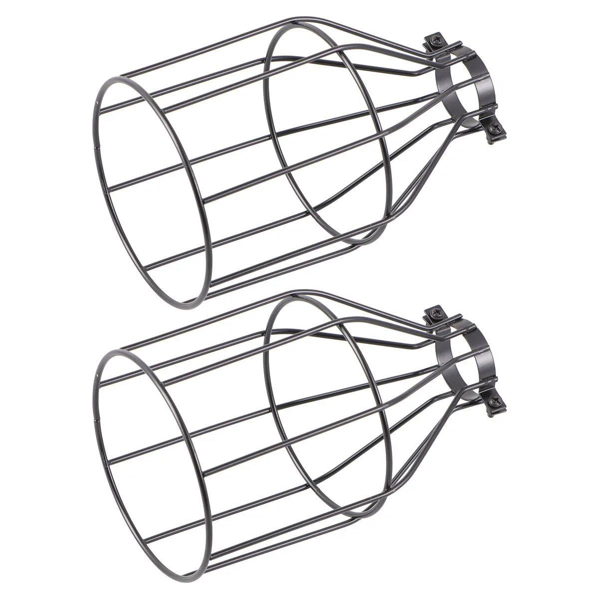 

2 шт., железные художественные абажуры, дизайн, простая установка, чехлы для ламп для домашнего бара, ресторана, декоративное освещение