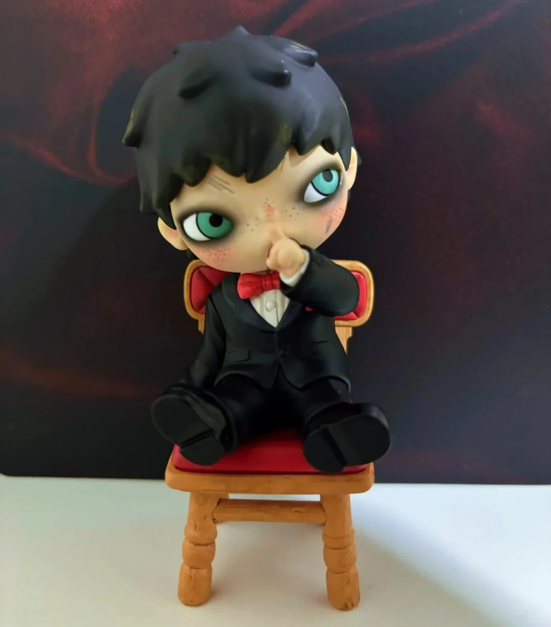 POPMART ヒロノ × デッドサイレンス フィギュア 限定版 ハンギングカード アクションキャラクター おもちゃ かわいいフィギュア サプライズギフト コレクション