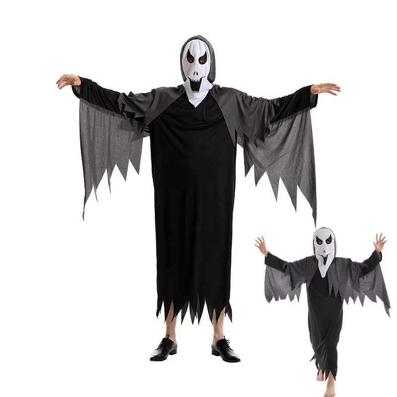 loween Death God Costume spaventoso Terrore Film Par Outfit Costume horror Abbigliamento tradizionale da donna Spettacolo teatrale