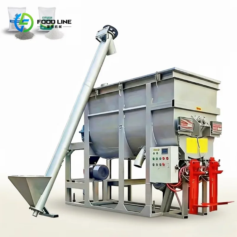 Customized 3t/h Dry-mixed Mortar Mixer, Tile Adhesive Production Equipment, Dry Mortar Machine