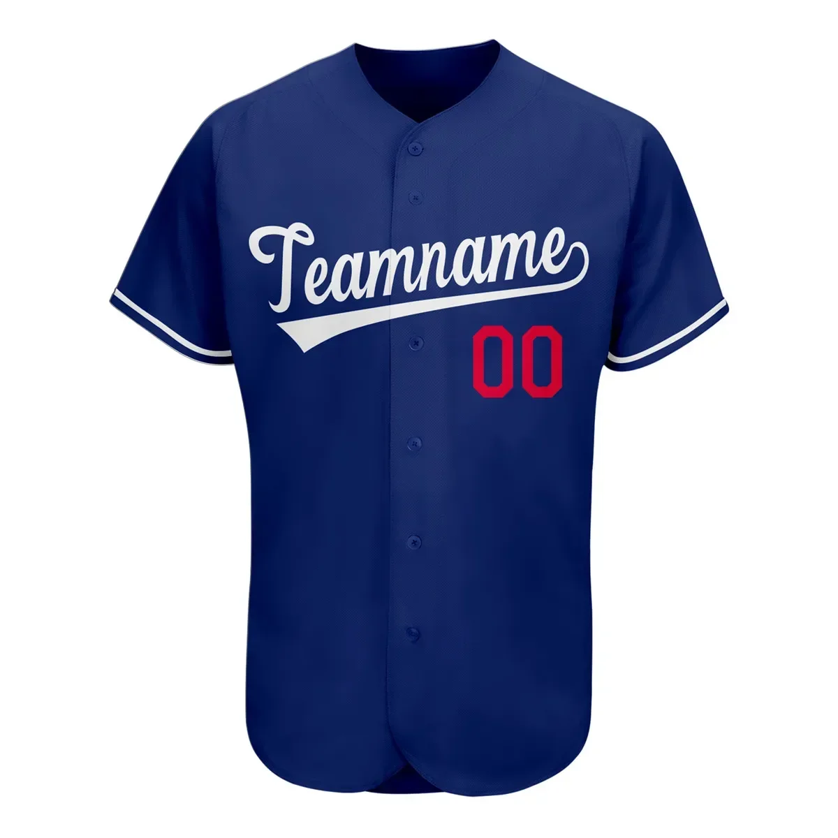 High Quality Custom Baseball Jersey print Team Name/Number Cool Soft V-neck Shirts for Men/Girl/Youth Any Colour Big size