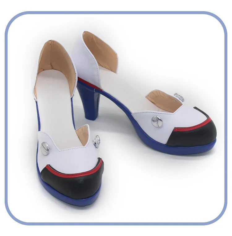 Girls Frontline Klukai Cosplay Shoes PU Leather Shoes Halloween Carnival Boots Anime Accessories Cosplay Props Custom Made