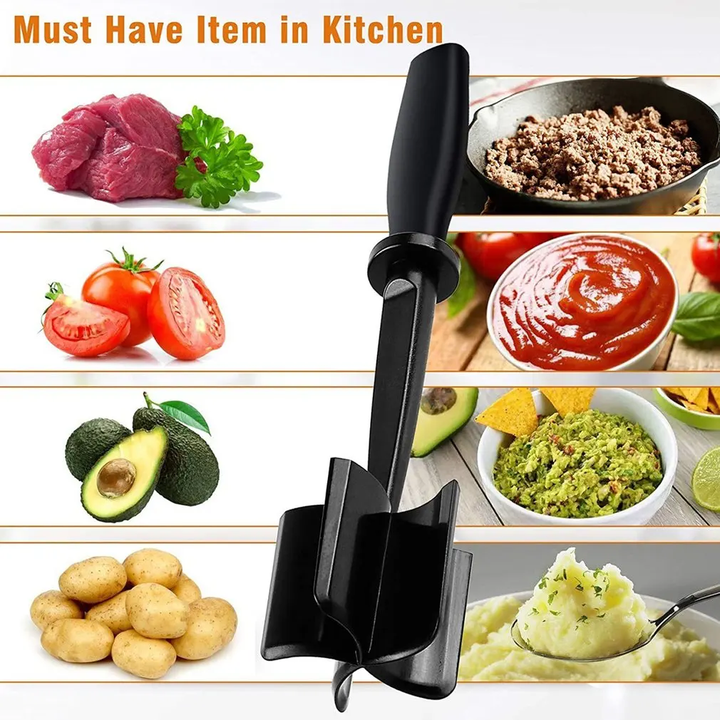 

Meat Grinder Beef Heat Resistant Meat Mincer 5 Curved Blades Kitchen Tools Mincer Burger Chicken Potatoes Kitchen Gadgets