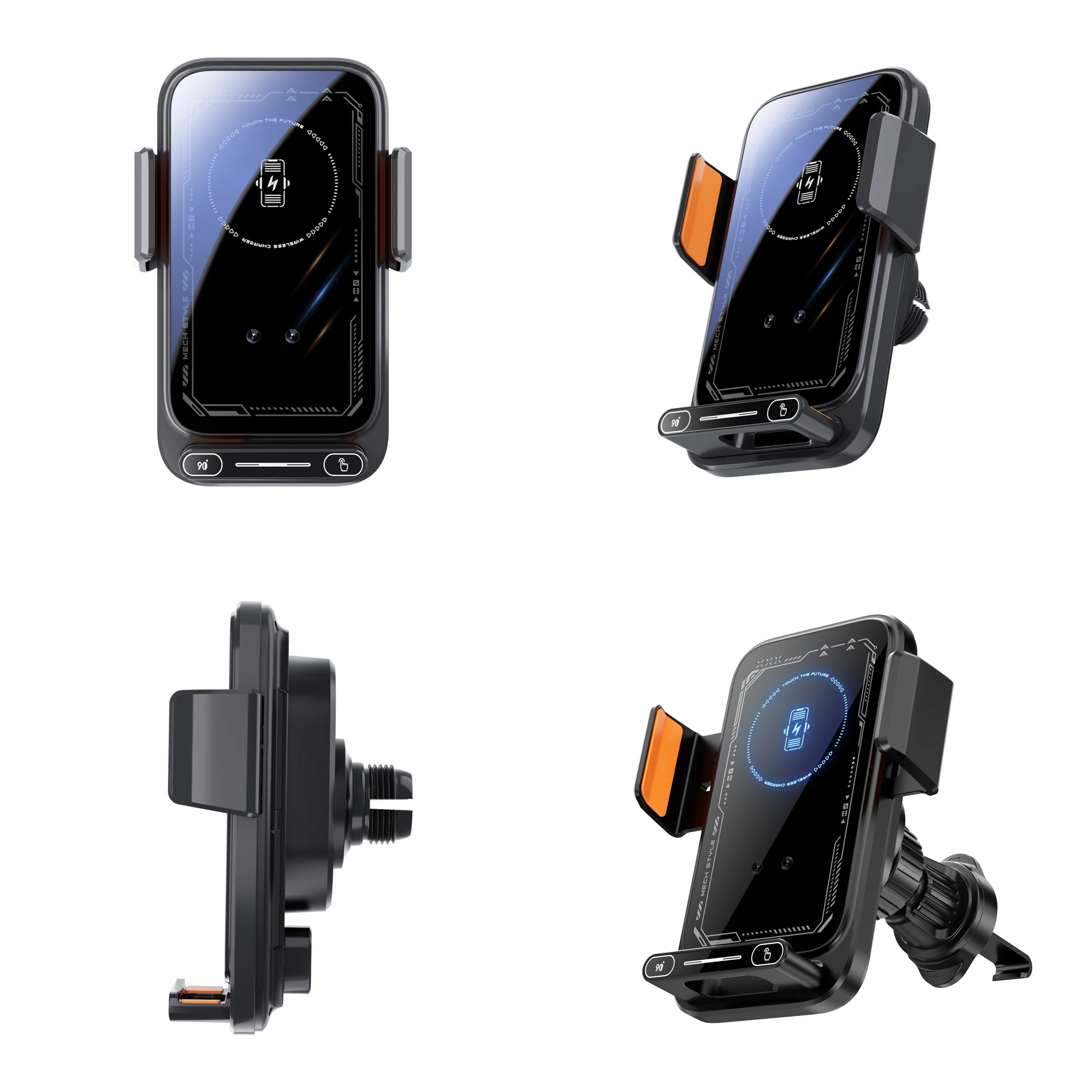 Entwickelt für BMW X5 G05 2024 2025 2026 Telefonhalterung Auto Magnetische Halterung Intelligente Sensorik Kabelloses Laden Ein-Knopf-Entriegelung – Detail 35