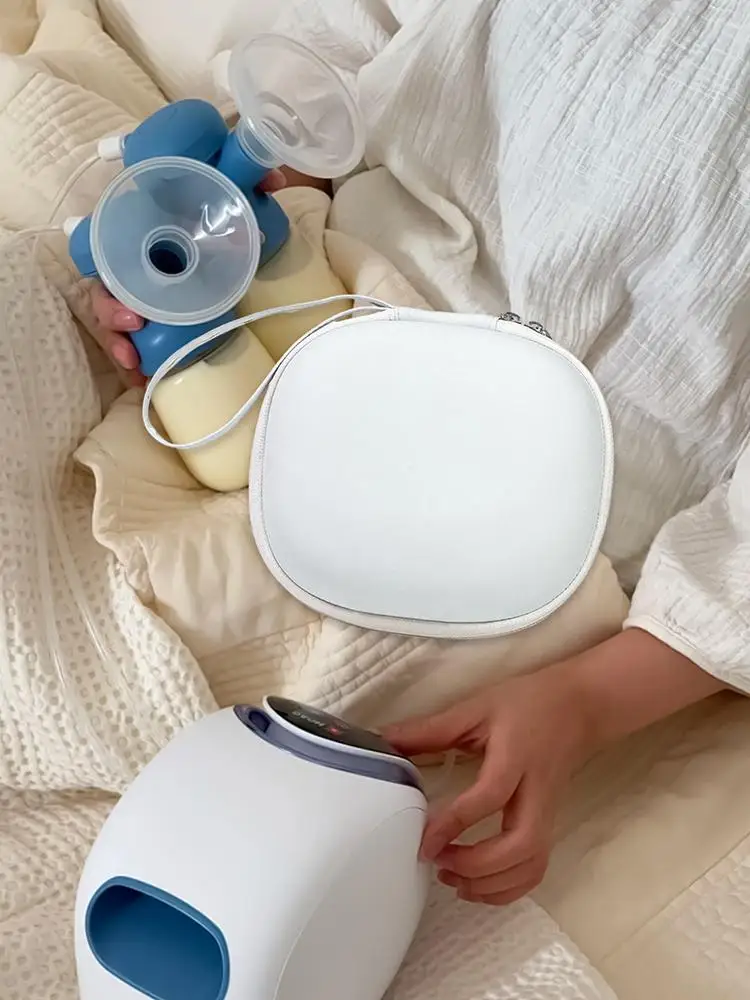 Tire-lait sacs mallette de rangement avec plusieurs compartiments étui de tire-lait pour maman enfants allaitement trajet voyage quotidien maison