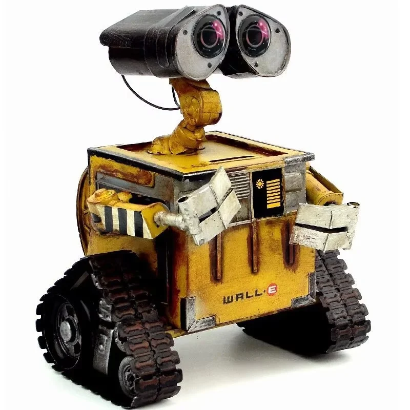 Wall-E Disney  Robot Movie Action Figure Steel Metal Model Robot Kawaii Wall-E Figurine Children Toy For Collection Of Ornaments