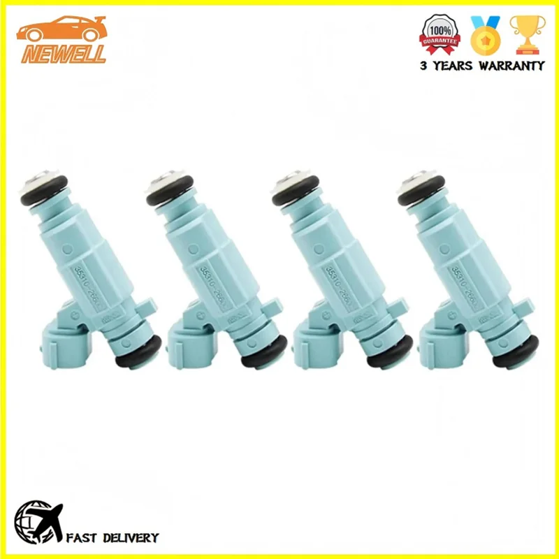 

4pcs 35310-26600 3531026600 Fuel injector For Hyundai Elantra 2011 14 16 IX25 Venga 10 Solaris For Kia Rio