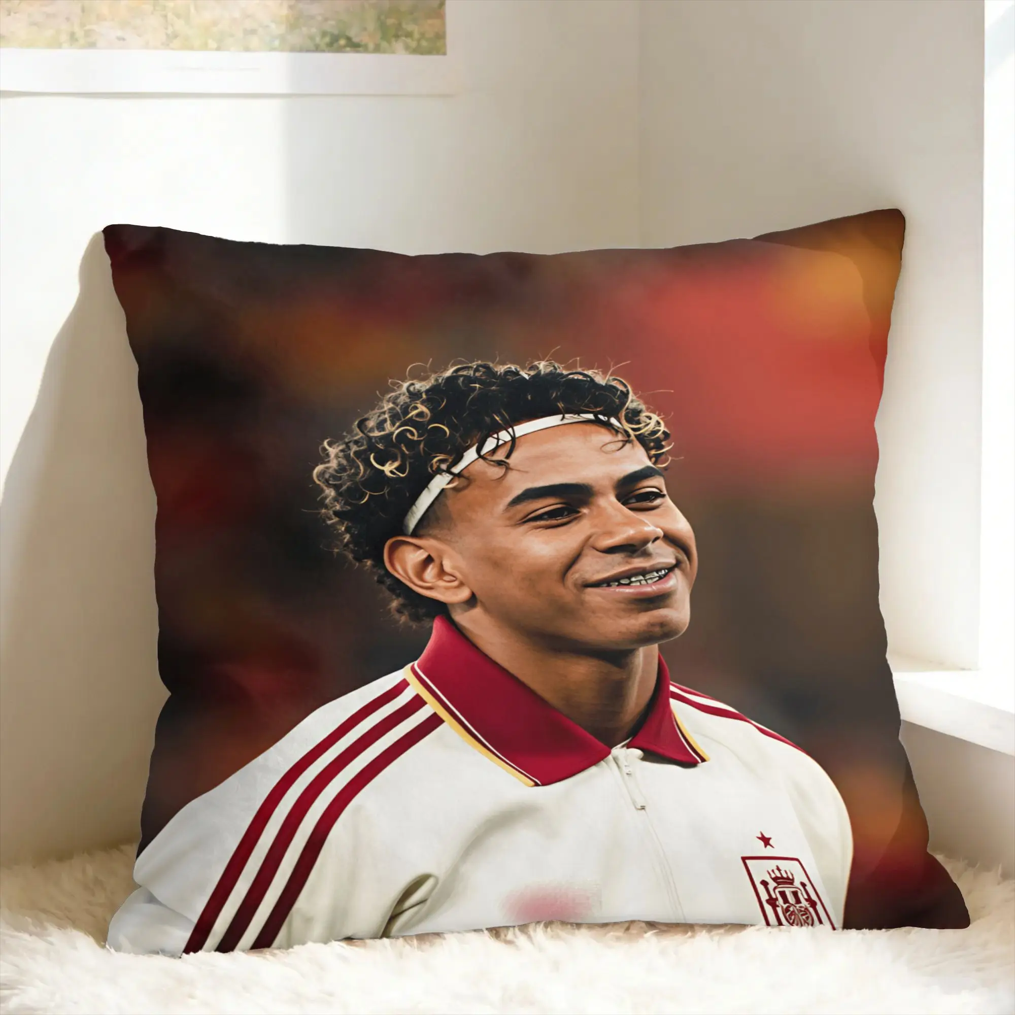 Pillow Case L-Lamine FootballStar y-Yamal Soft  Pillow Cover For Wedding Party Home Decor Cute Funny Pillowcases