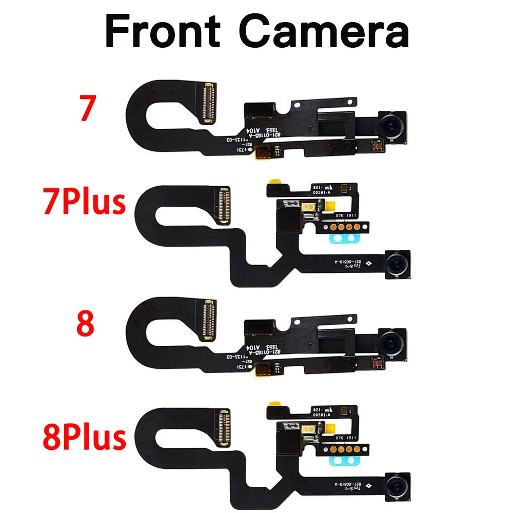 Internal LCD Parts Replacement For iPhone 7 8 Plus Front Camera Home Button Full Screws Set Ear Speaker ...