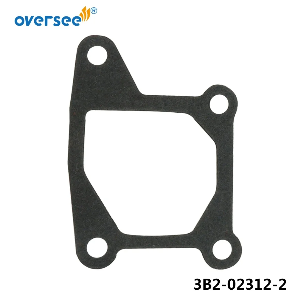 3B2-02312 Exhaust Pipe Gasket For Tohatsu Outboard Motor 2-Stroke 6HP 8HP 9.8HP Parsun Hidea 3B2-02312-0; 3B202-3120M