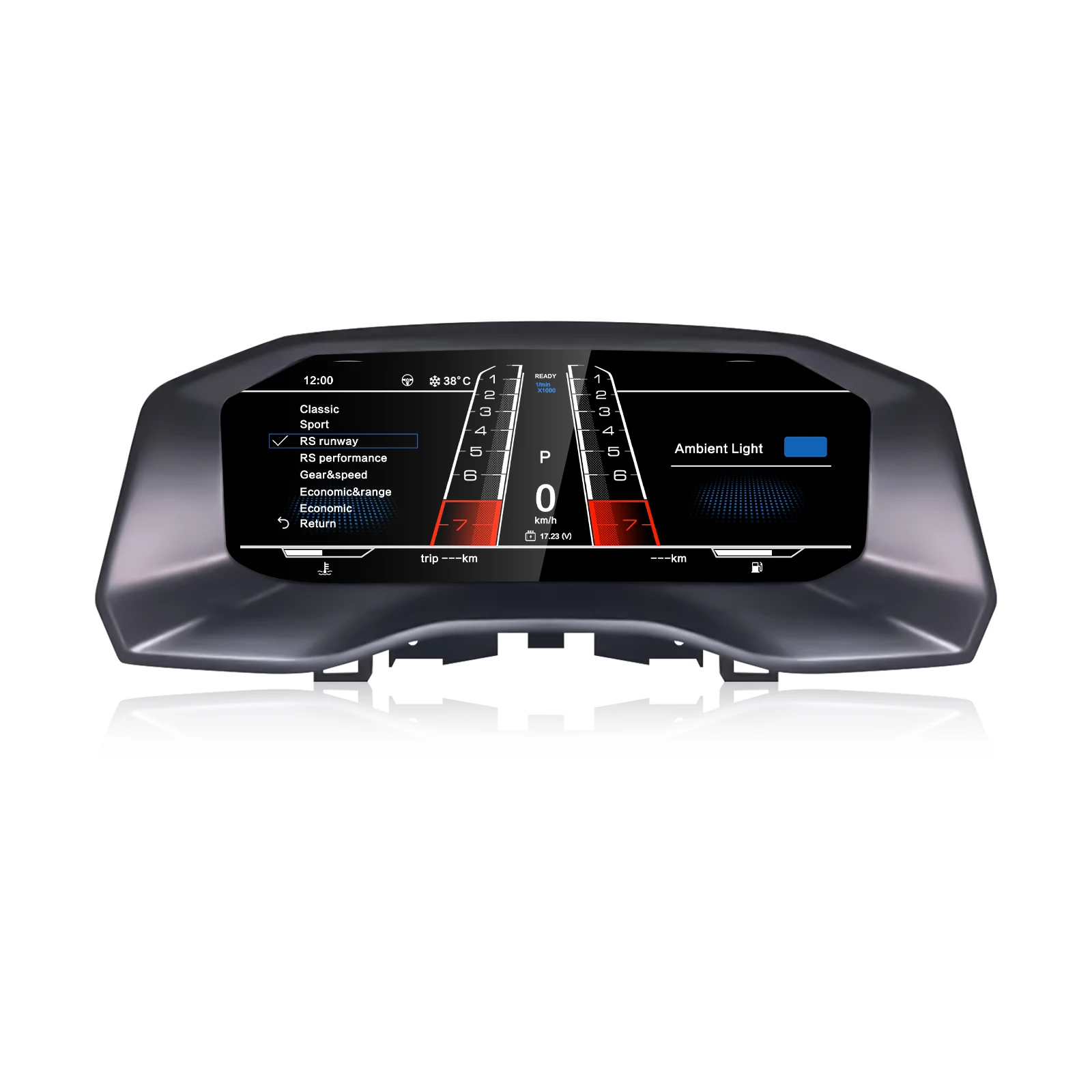 

For Amarok (2017-2020) Instrument Cluster Speedometer CockPit Digital Dashboard Panel LCD