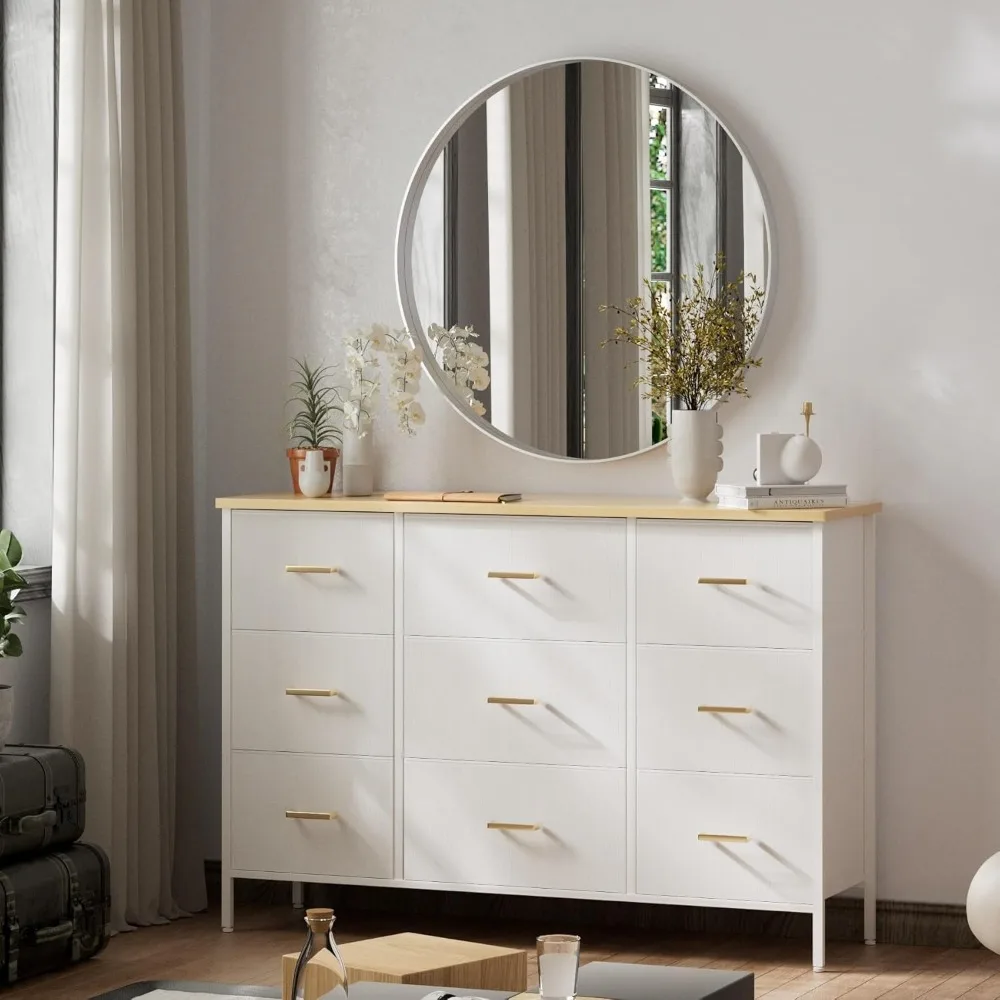 حامل تلفزيون عريض، وحدة تحكم تلفزيون حديثة، خزانة ذات 9 أدراج لغرفة النوم، خزانة تخزين قماشية، خزانة ذات أدراج للخزانة، الحضانة، Li