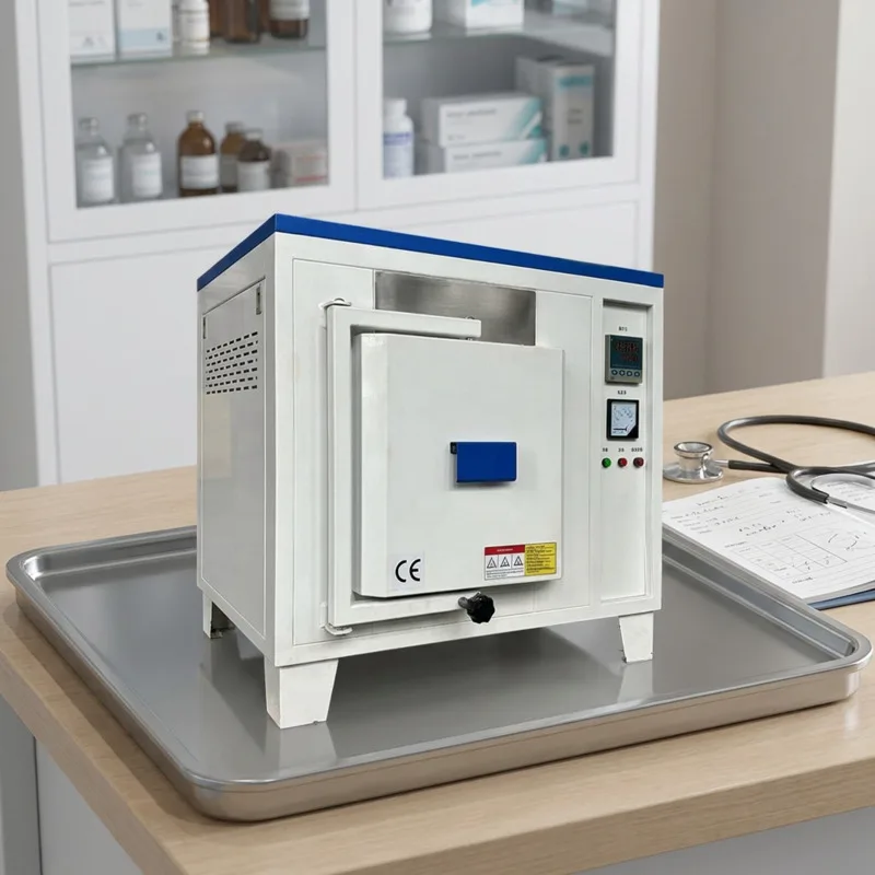 1200C Laboratory Mini High Temperature Electric Heating Box Muffle Furnace