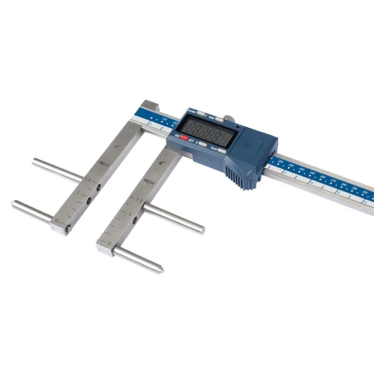  Solid Stainless Steel 100-500mm Easy Out&Inside Digital Caliper For Brake Drum Measurement