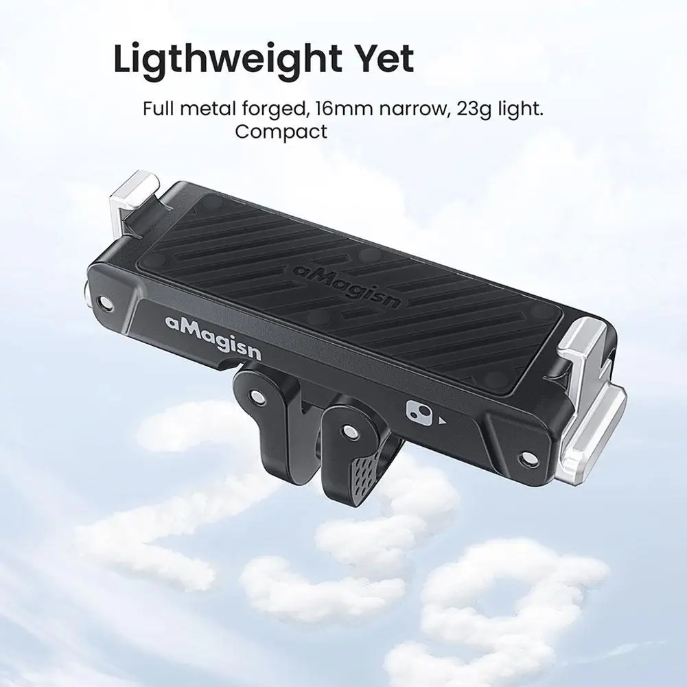 Voor Insta360 Go Ultra Magnetische Quick Release Base Aluminium Extension Mount Adapter Houder Beugel Voor Insta360 Go Ultra