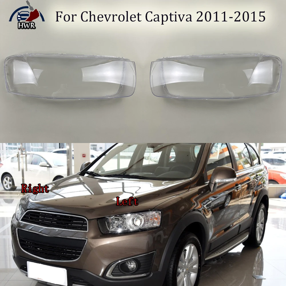 

Car Front Headlight Cover Lampshade Lampcover Head Lamp light Covers Shell For Chevrolet Captiva 2011 2012 2013 2014 2015