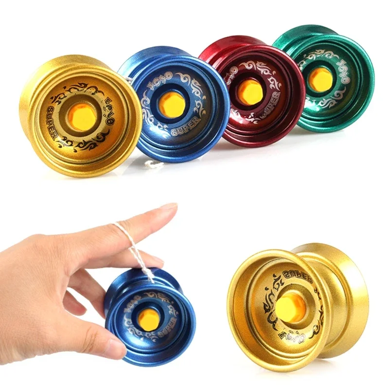 Magic Yoyo Professional YoYo Aluminum Alloy String Trick YoYo Ball Bearing for Beginner Adult Kids Classic Fashion Toy Boys Gift