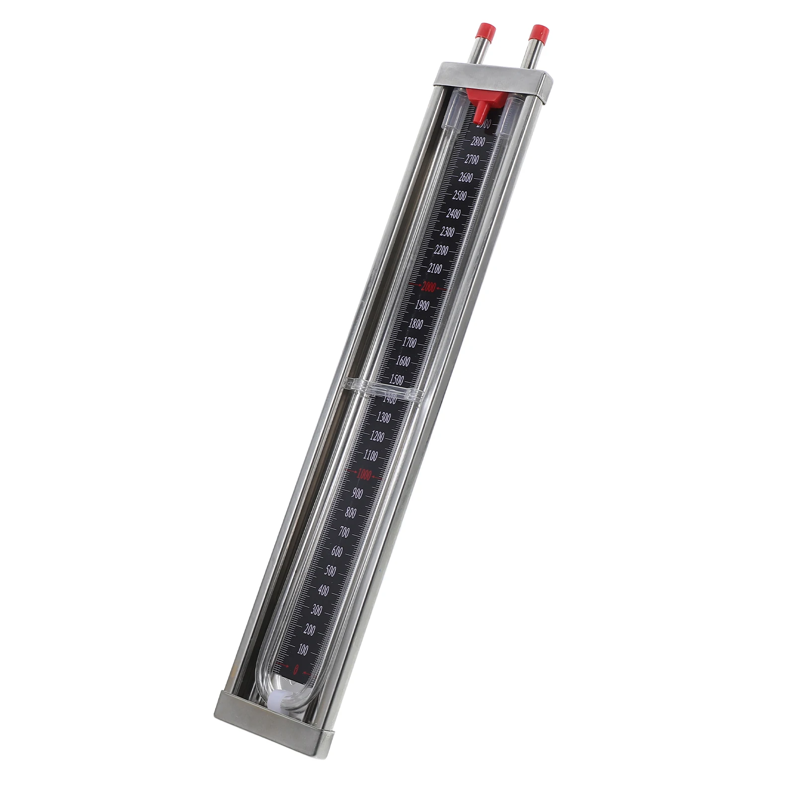 

Stainless Steel U Shape Pressure Gauge Liquid Vacuum Gas Tester Adjustable Water Regulator Column Meter Differential Manometer