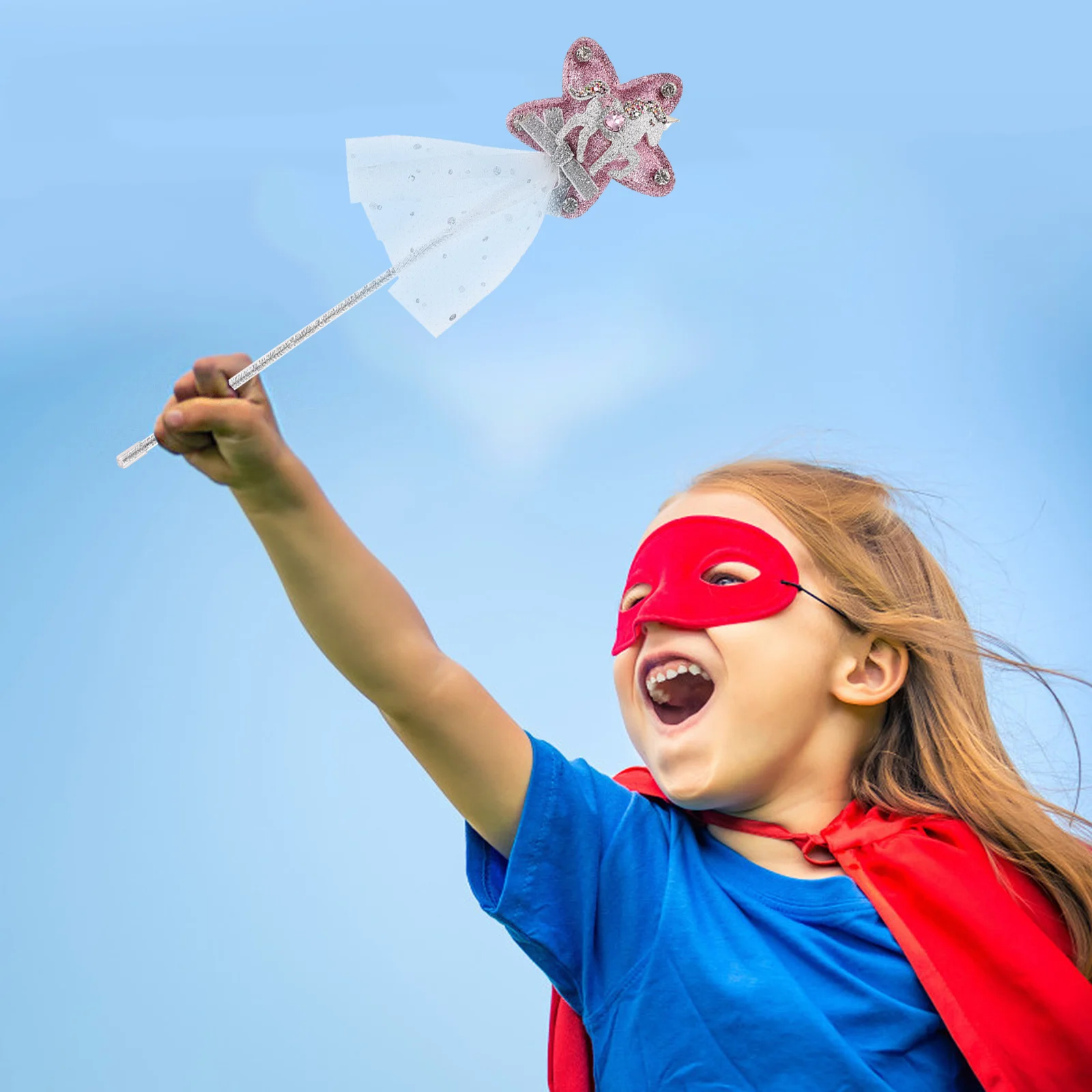 1 stks Eenhoorn Fairy Wand Duurzaam Materiaal Perfect voor Dress Up Halloween Stage Performance Fairy Stick Kid Baby Girl