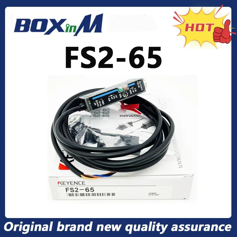 100 % neuer originaler faseroptischer Verstärkersensor FS2-65