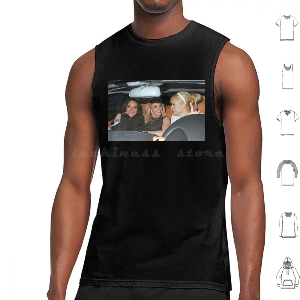 Britney Paris Lindsay V2 Classic Tank Tops Print Cotton Britney Paris Lindsay V2 Classic