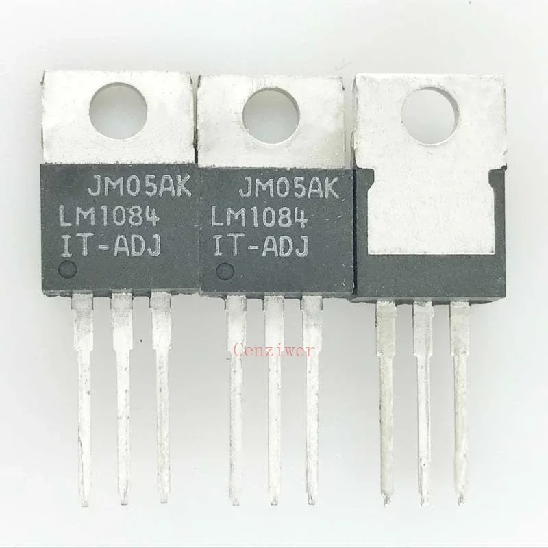 LM1084IT-ADJ LM1084 TO-220 Direct insertion LDO linear regulator 5A adjustable power chip IC