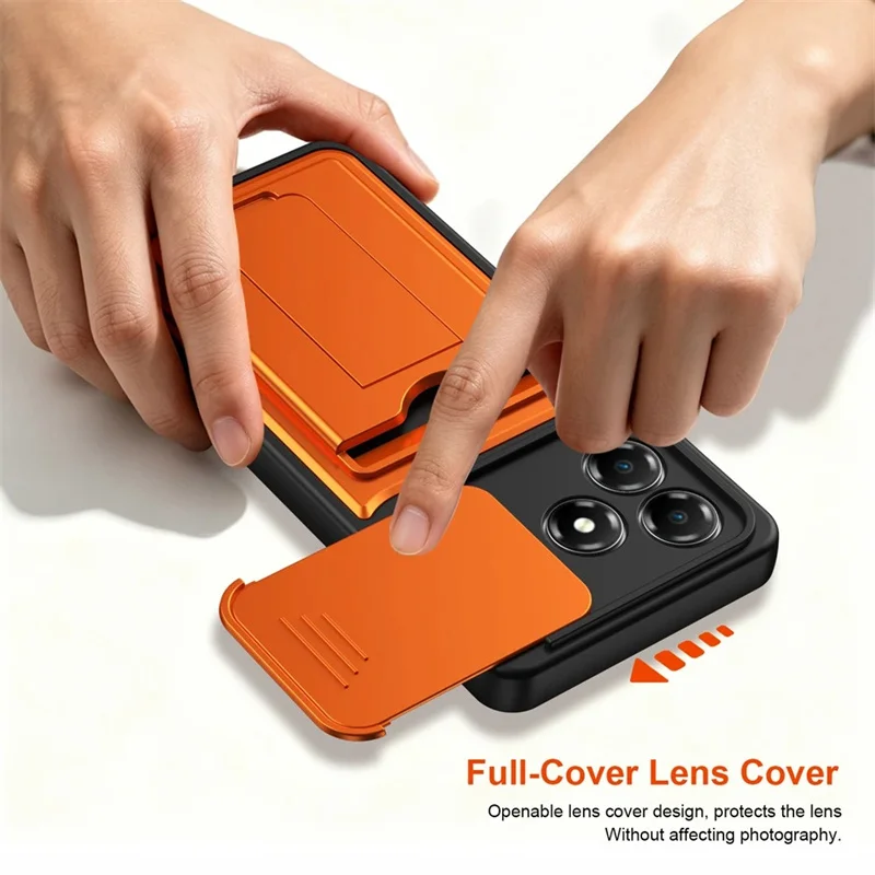Skinlee Case For ZTE Black A35E A36 Card holder silicone phone protective cover For ZTE Black A35E A36 Phone Cover