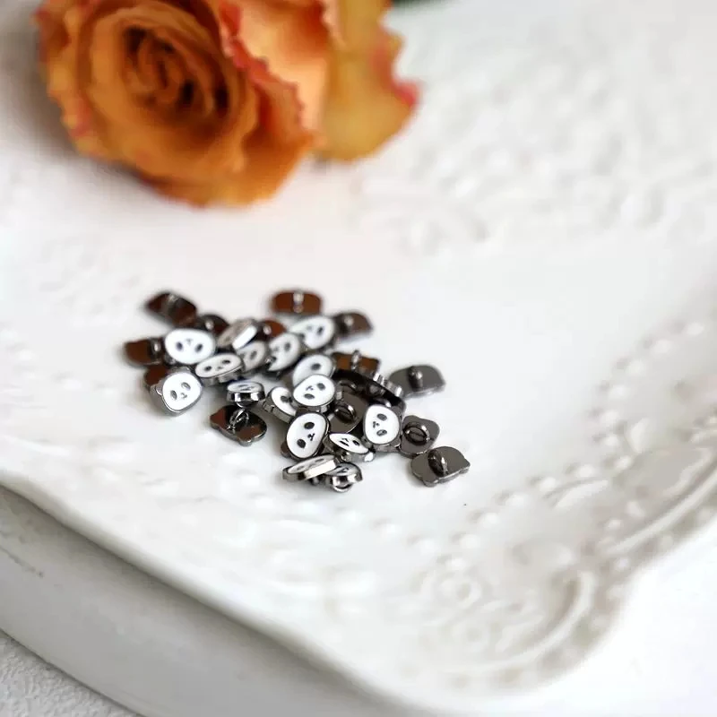 30Pcs Mini 8mm Buttons For DIY Handmade Dolls Clothes Buckle Doll Accessories