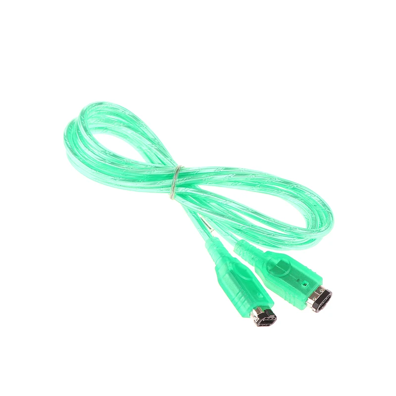 

1.2m Transparent Green 2 Player Online Link Cable For GBA SP Connect Cable For Gameboy Advance SP Game Console