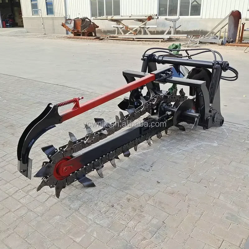 2026 High Efficiency Chain Trencher Machine for Agriculture Construction Trenching Machine