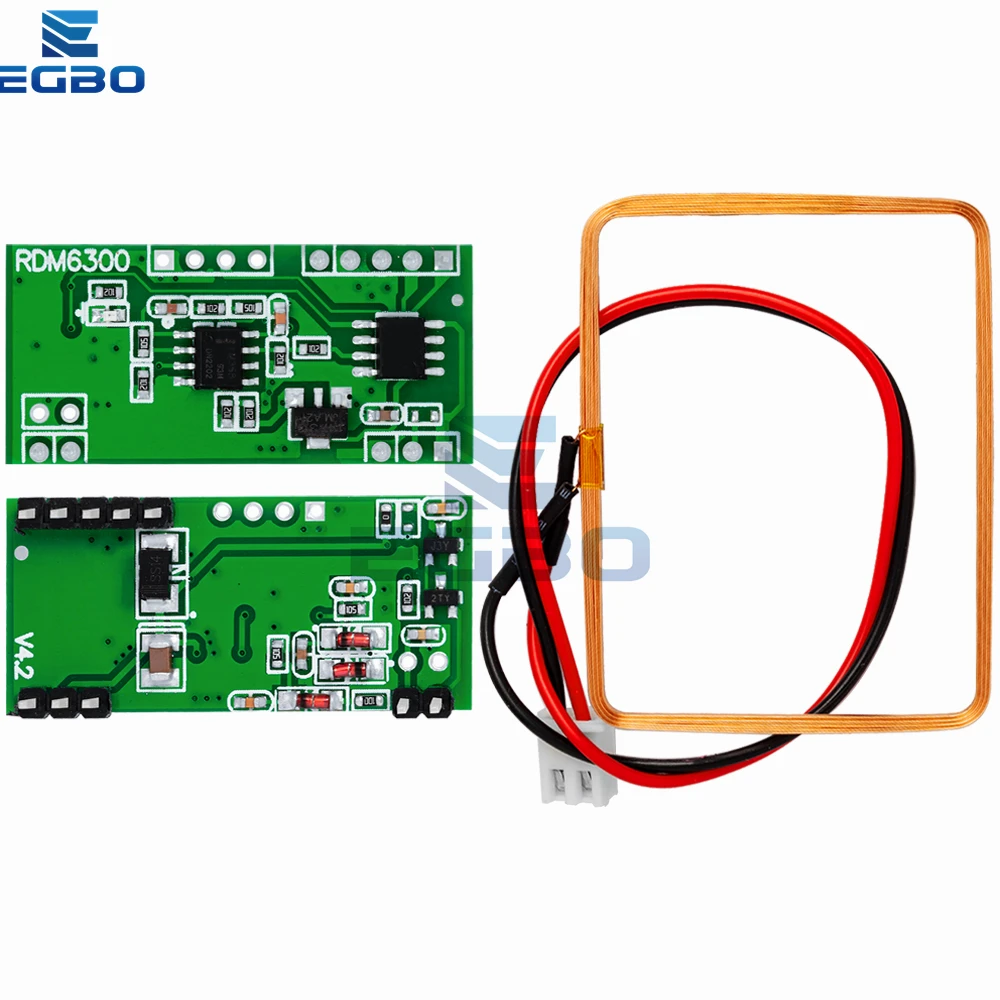 وحدة قارئ RFID لاردوينو ، نظام التحكم في الوصول إلى الإخراج UART ، DIY ، خذز Khz ، RDM6300 ، 1