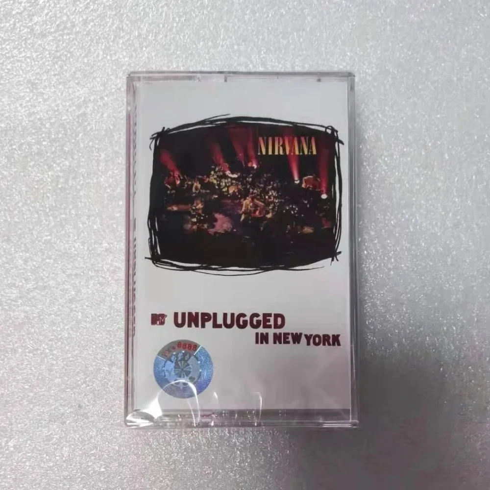 

Cassette Tape White Shell European American Rock Style New Unopened Clear Sound Universal Playback Collectible Gift