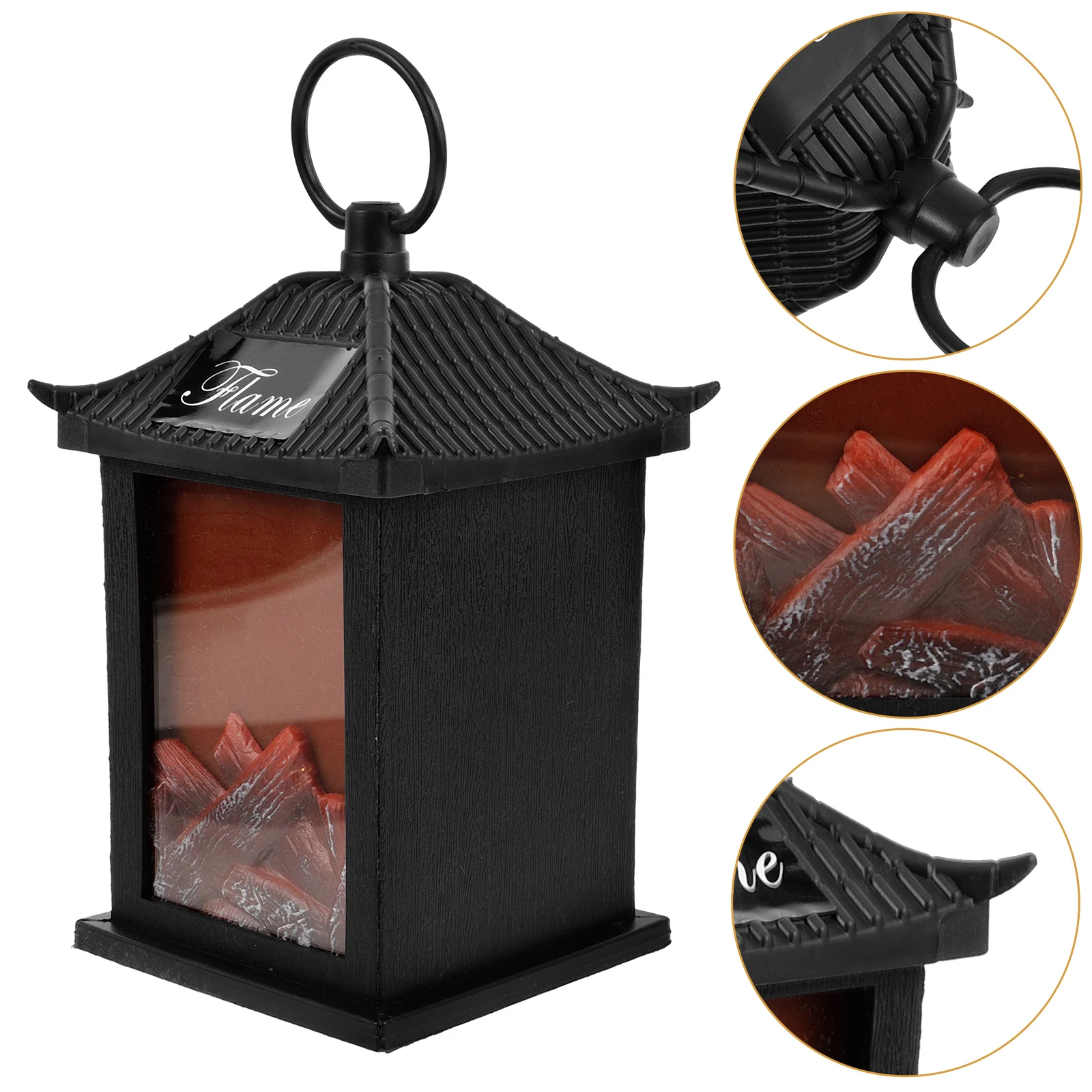 

Simulated Flame Lamp Decorative Lanterns for Home Artificial Fireplace Fireplaces Indoors Led