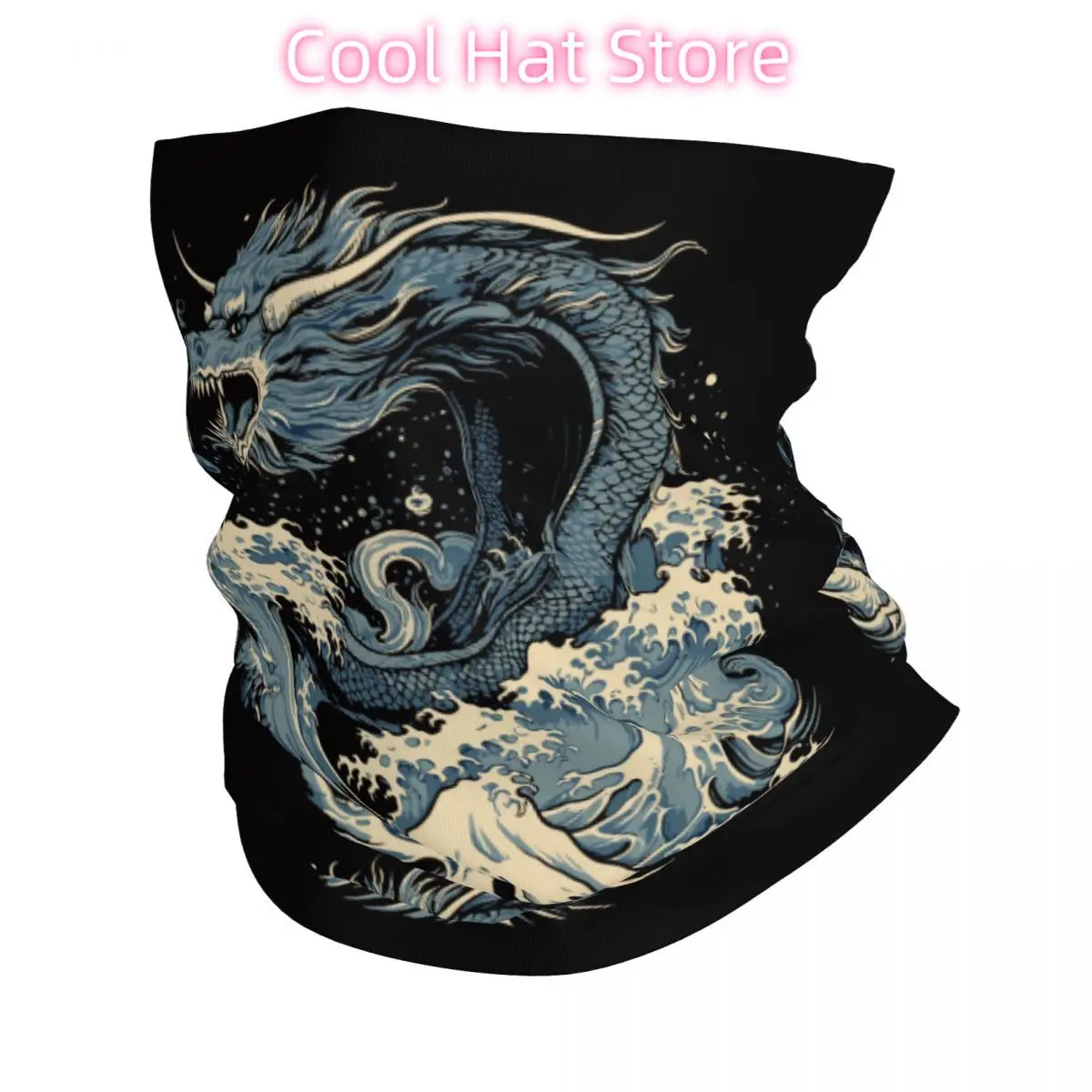 Bufanda de dragón Pañuelo Cuello Mascarilla Poliéster