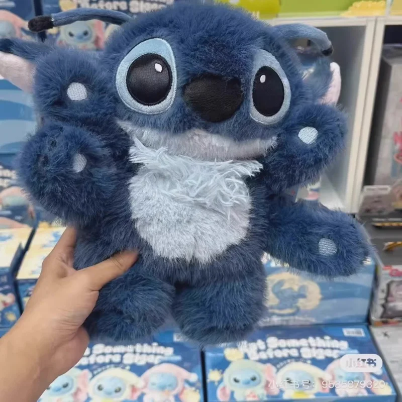 

2025 Новая плюшевая кукла Stitch 6 Arms, мягкая синяя плюшевая игрушка Stitch, мягкая кукла, мультяшная аниме, плюшевая игрушка, милый детский подарок на день рождения