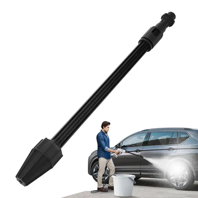 

Car Wash Hose Attachment V Adjustable High-Pressure Hose Nozzle Rotating Multifunctional Car Cleaning Patio Cleaning Patio