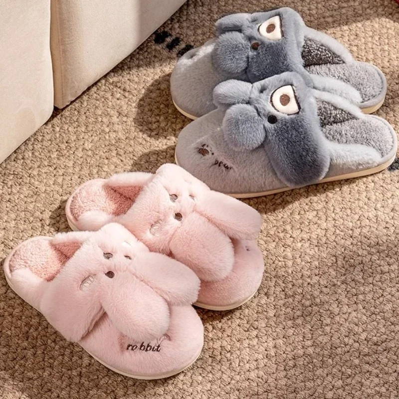 Zapatillas de invierno con calefacción para mujer y hombre: botines gruesos de felpa con suela antideslizante, zapatillas de casa con forro de lana para usar en interiores y exteriores.