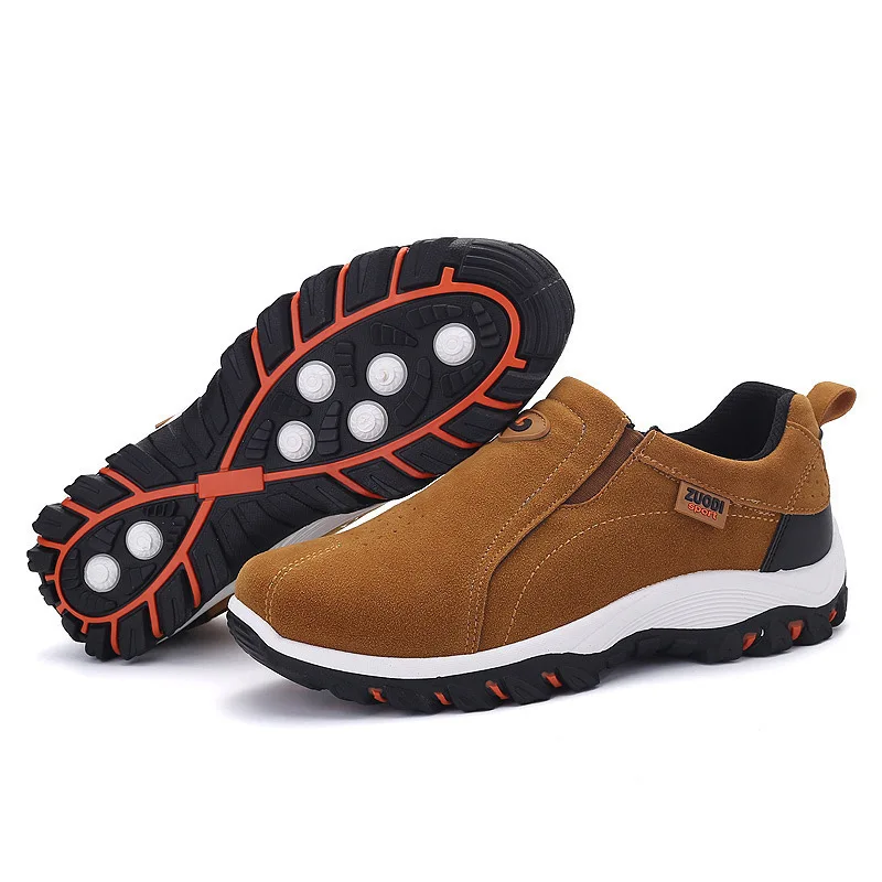 Zapatos informales cómodos para hombre, zapatillas deportivas sin cordones, mocasines ligeros, calzado de escalada