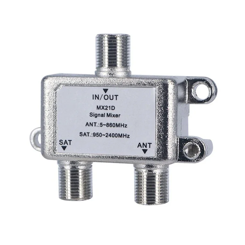 2 طريقة كابل الأقمار الصناعية Multiswich ANT SAT TV إشارة خلاط الرقمية الأقمار الصناعية مجتمعات Diplexers VHF UHF
