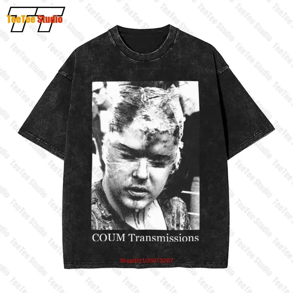 Coum Transmissions Throbbing Gristle Psychic Tv Coil Nurse With Wound Vintage Oversized T-Shirt Z8F7