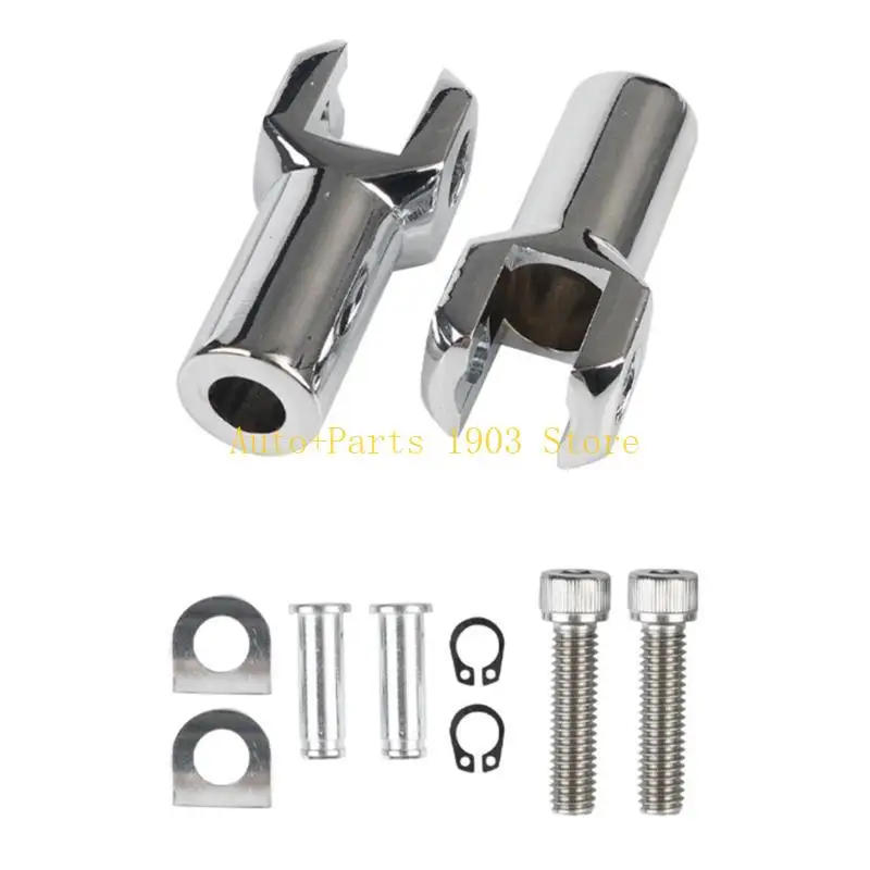 

E21C High Durability Metal Foot Peg Supports For Motorcycle Improve Comfort And