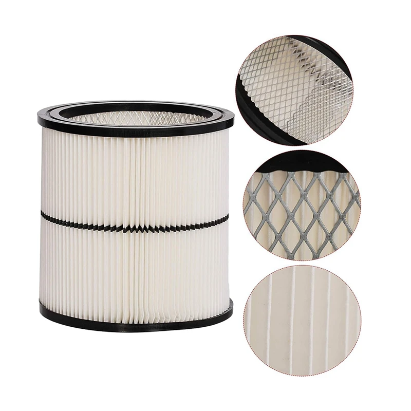 For Craftsman 17884 Vacuum Filter Shop Vac Filter 9-17884 17935 17937 Cartridge Storage Vacuum Filter Accessories Parts 1Pcs