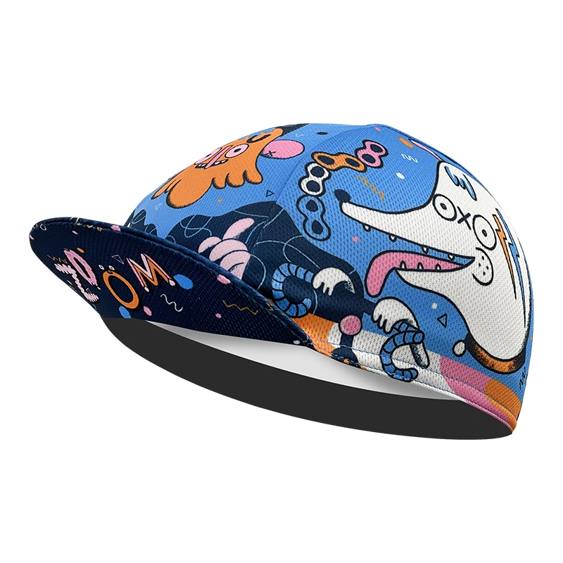 

Classic cycling caps, popular street animal graffiti, sweat-absorbing neutral style