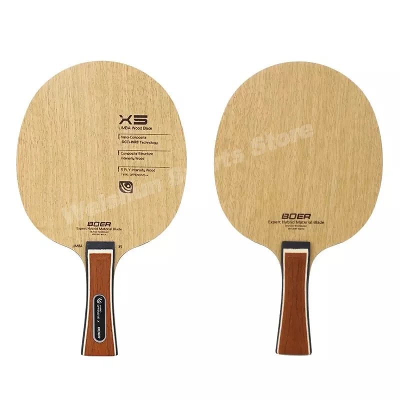 1PC Professional Table Tennis Blade 5-Ply Wood Offensive Ping Pong Blade for Loop Drive with Fast Attack CS or FL Handle