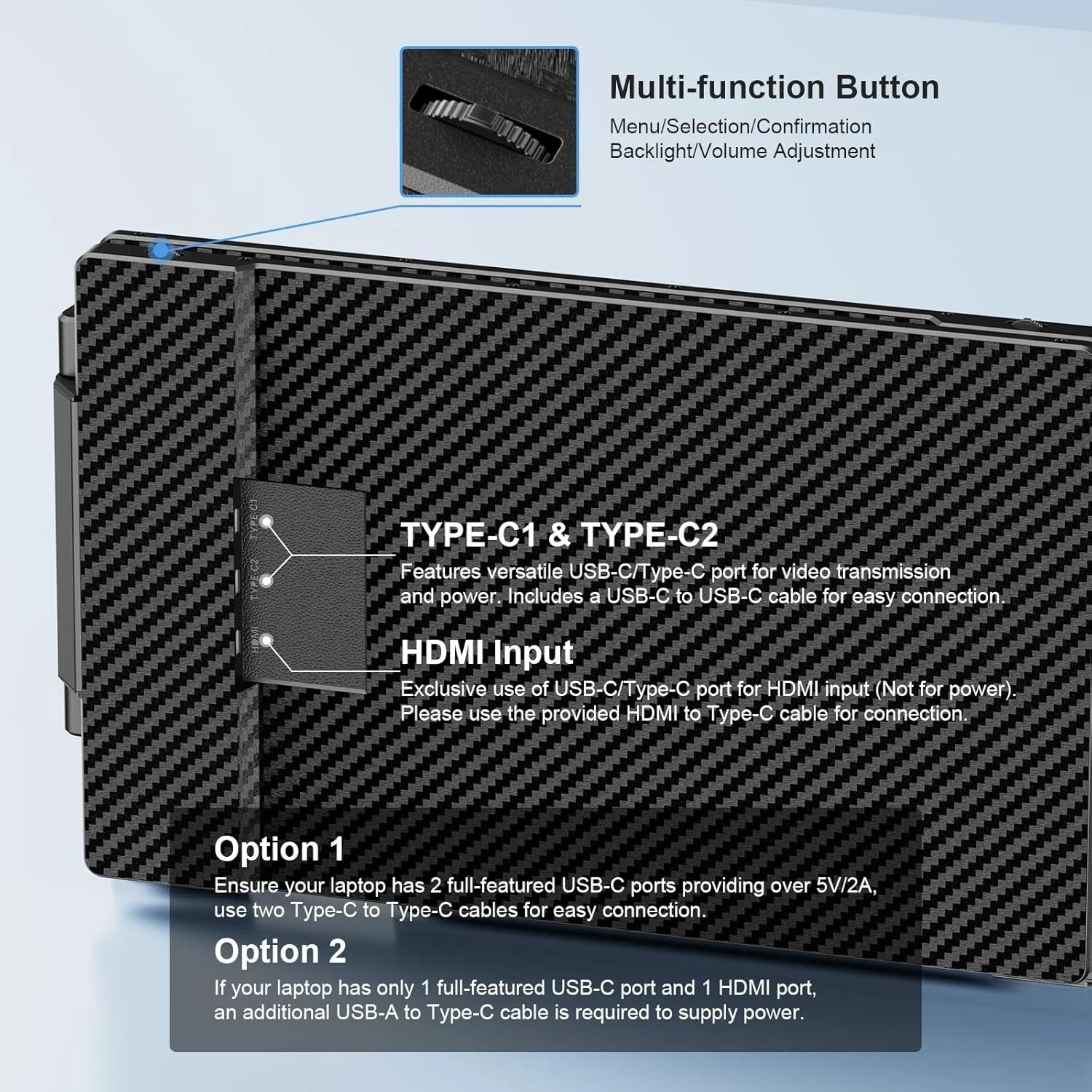 Benutzerdefiniertes Logo, kompatibel mit 13"-17,3" Laptops in mehreren Systemen, Dreifachbildschirm, 14-Zoll-Laptop-Bildschirm mit verlängertem Bildschirm