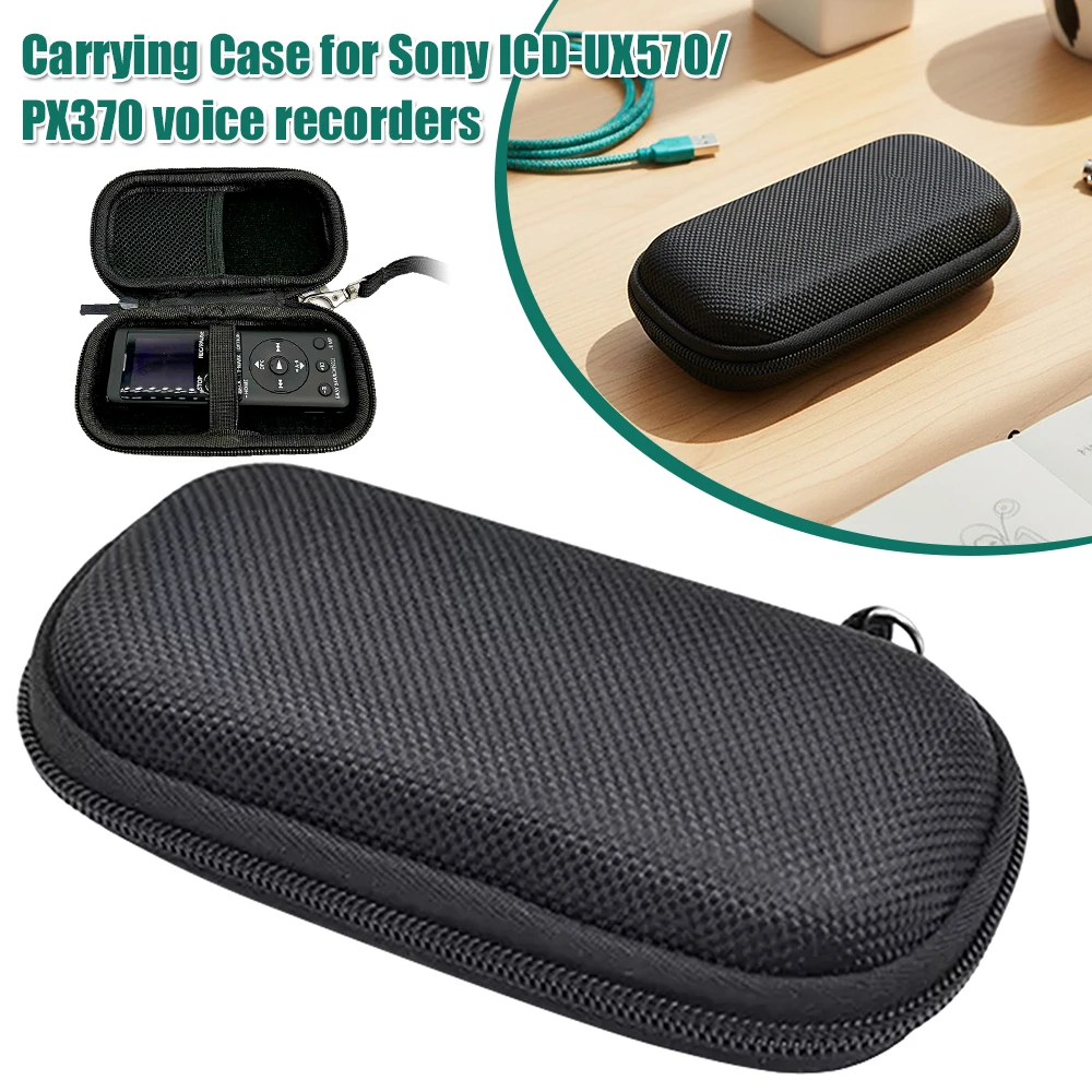 

Storage Bag Portable Travel Case for Sony ICD-UX570/PX370 Digital Voice Recorder