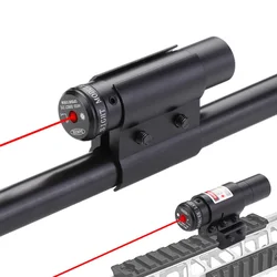 Red Laser Rifle Accessories Infrared Small Laser Pointer 20mm Card Slot Tube Clamp Hunting Scope Rifle Ar 15 Scope Red Dot Scope