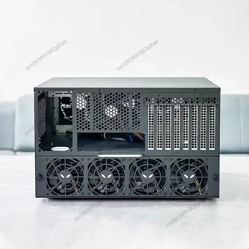 12 Bay NAS Chassis, ATX Motherboard, ATX Power Supply, 8 Full Height Slots, Enterprise Home Qunhui AIO Server